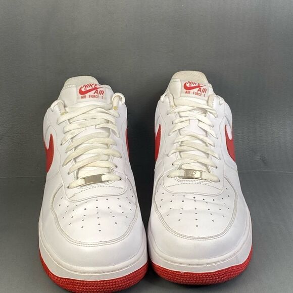 Nike Air Force 1 '07 'Varsity Red' sneaker shoes mens size 15 - Picture 2 of 9